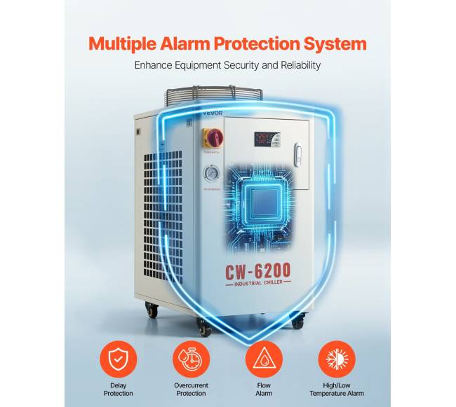 Pramoninis vandens aušintuvas, 5000W, su kompresoriumi5