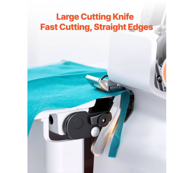 Overlok siuvimo mašina su LED apšvietimu4