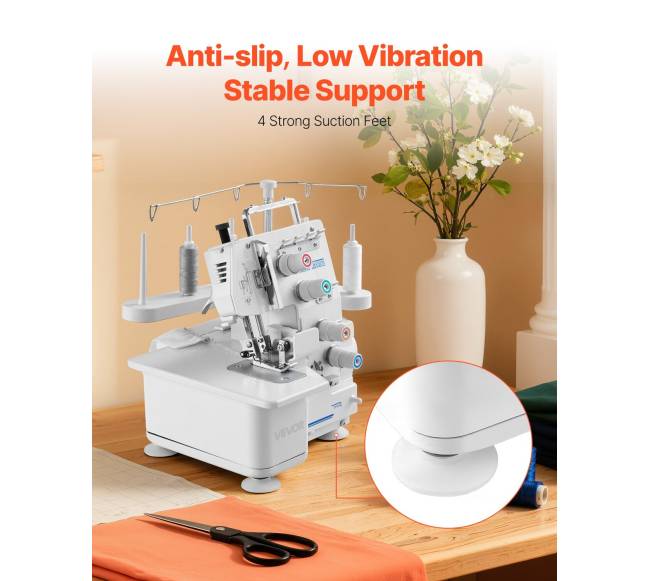 Overlok siuvimo mašina su LED apšvietimu6