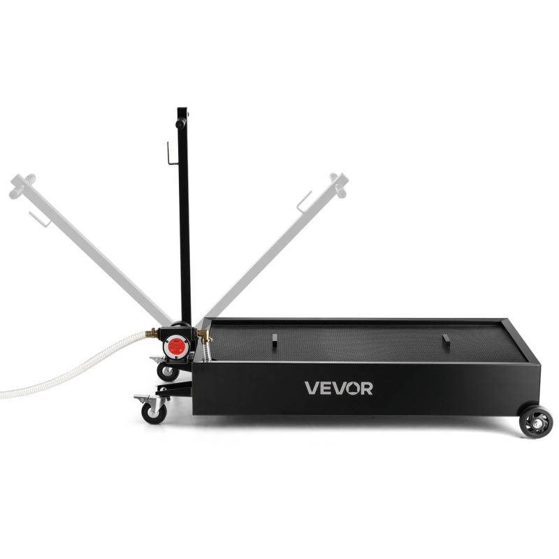 Mažos profilio alyvos išleidimo talpa su siurbliu0