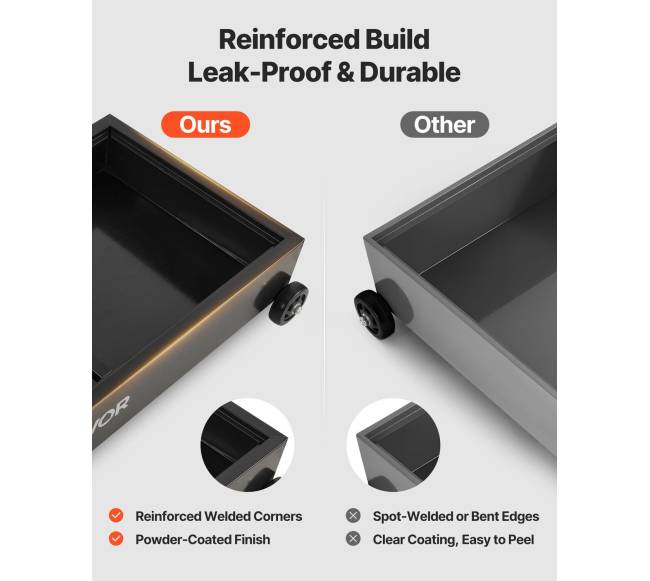 Mažos profilio alyvos išleidimo talpa su siurbliu5