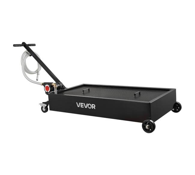 Mažos profilio alyvos išleidimo talpa su siurbliu8