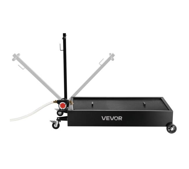 Mažos profilio alyvos išleidimo talpa su siurbliu9