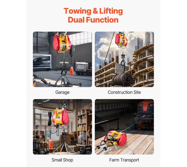 Dvigubas elektrinis keltuvas su nuotolinio valdymo galimybe4