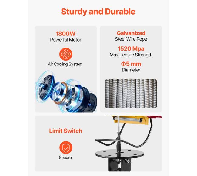 Dvigubas elektrinis keltuvas su nuotolinio valdymo galimybe5