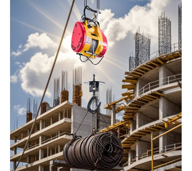 Dvigubas elektrinis keltuvas su nuotolinio valdymo galimybe7