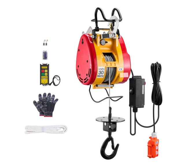 Dvigubas elektrinis keltuvas su nuotolinio valdymo galimybe8