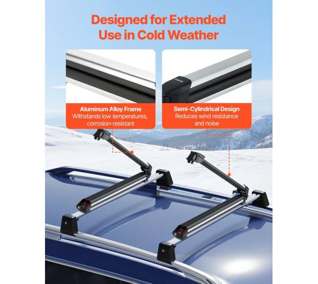 Stogo laikiklis slidėms ir snieglentėms5