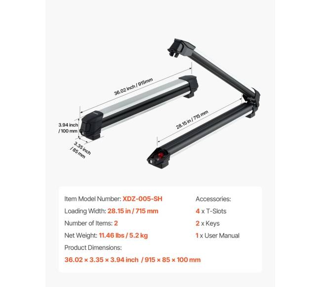 Stogo laikiklis slidėms ir snieglentėms6