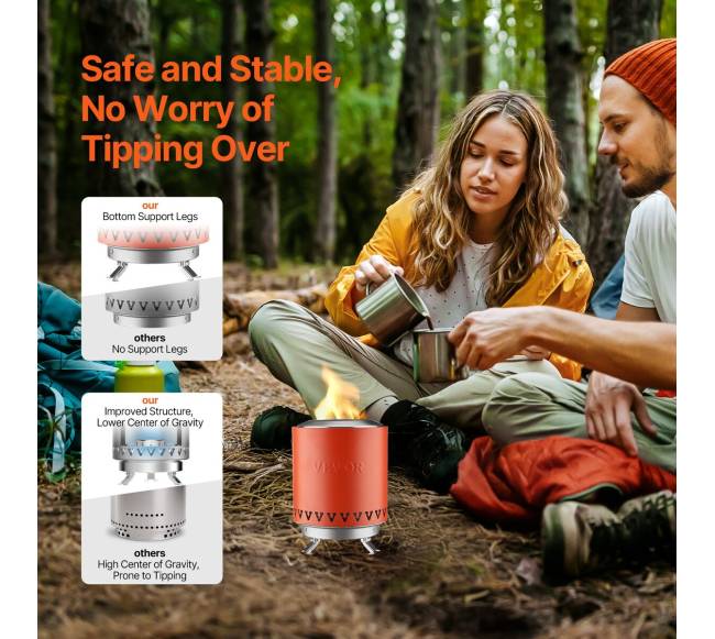 Stalo ugnies židinys iš nerūdijančio plieno3