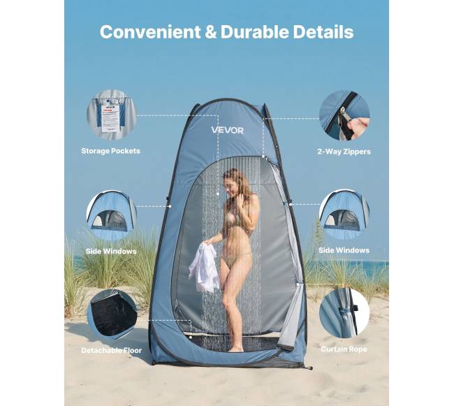 Nešiojama dušo palapinė4