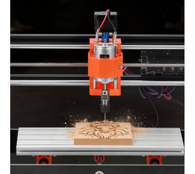 CNC routeris su 60 W veleno7