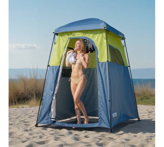 Stovyklos dušo palapinė su priedais7