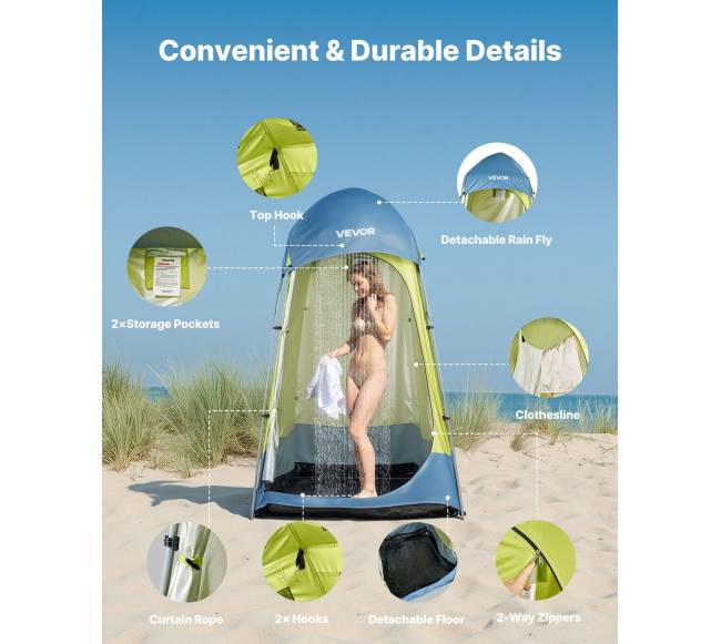 Kempingo dušo palapinė3