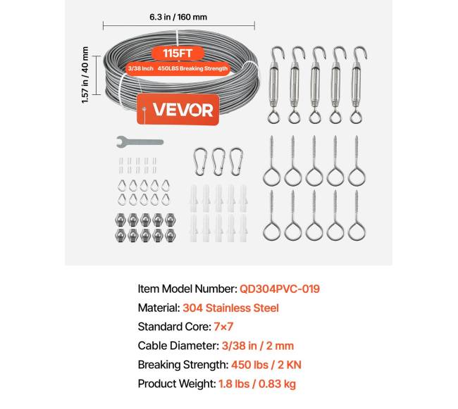 2 mm nerūdijančio plieno viela6