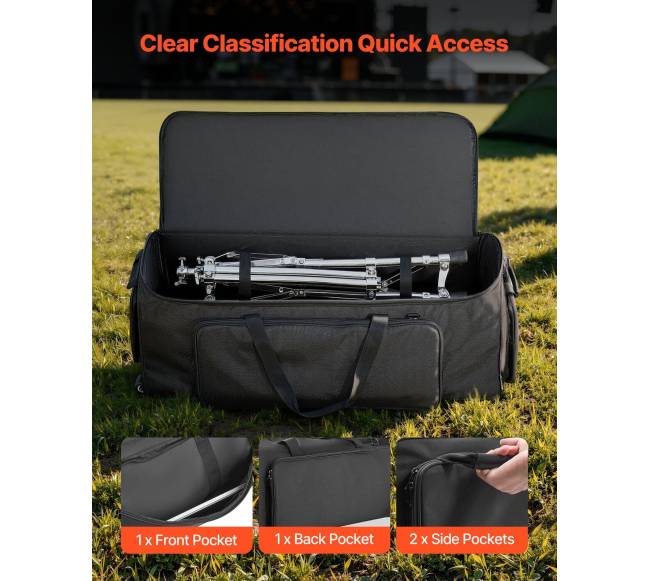 Būgnų įrangos krepšys su ratukais3