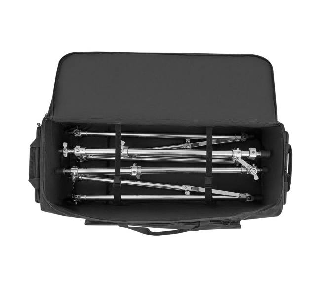 Būgnų įrangos krepšys su ratukais8