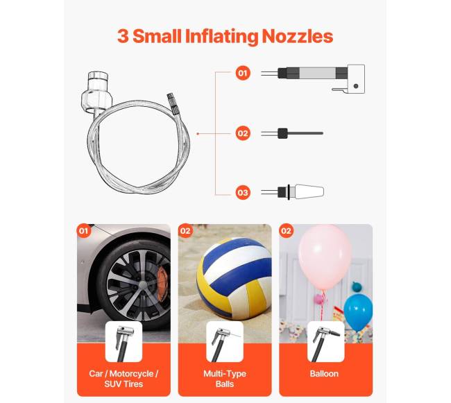 Irklentės pompa 40PSI pripučiamiems valčiai4