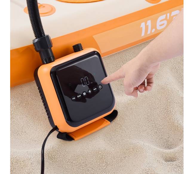 Irklentės pompa 40PSI pripučiamiems valčiai7