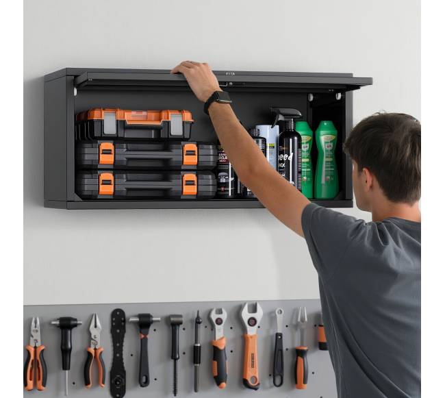 Metalinė sieninė kabina7