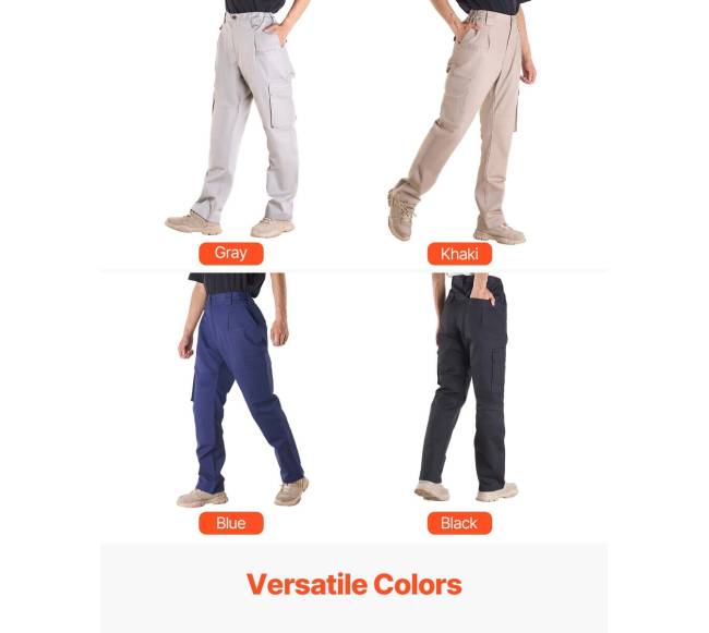 Apsauginės kelnės su daug kišenių vyrams5