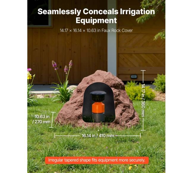 Dirbtinis akmuo sodui, rudas, mažas3