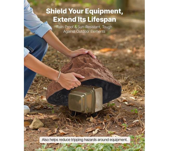 Dirbtinis akmuo sodui, rudas, mažas5