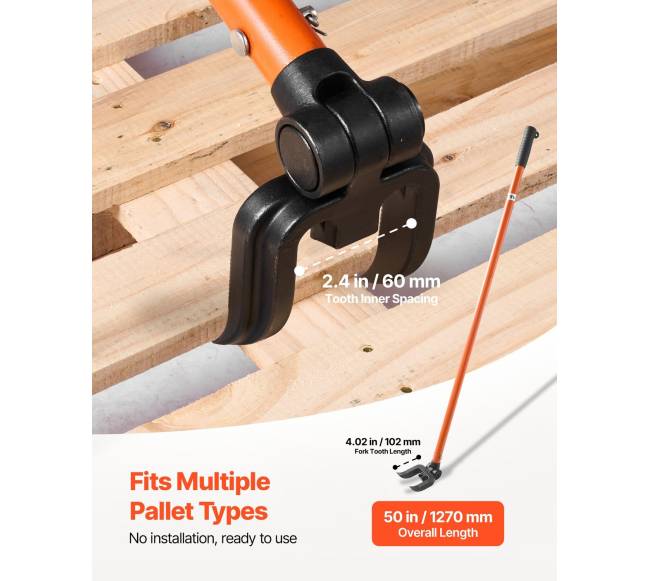 Padėklų demontavimo įrankis su plienine rankena3