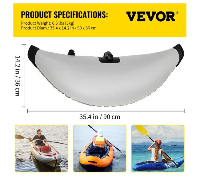 Baidares stabilizuojantis plūduras su šoninėmis rankelėmis6