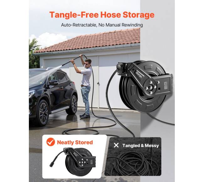 Aukšto slėgio žarnos ritė 18,3 m1