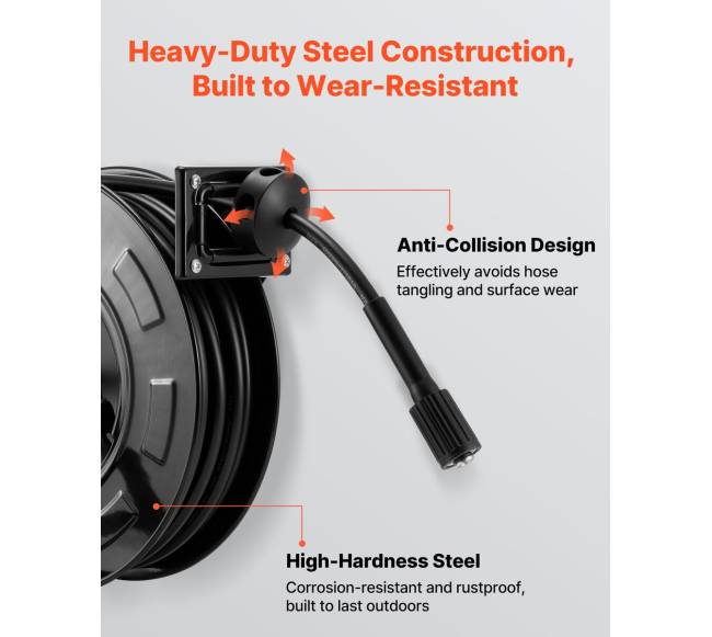 Aukšto slėgio žarnos ritė 18,3 m2