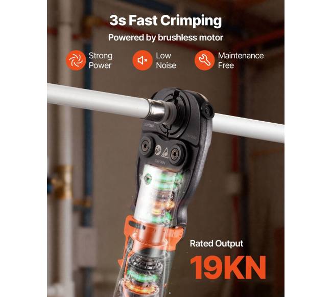 Belaidis vamzdžių užspaudimo įrankis PEX ir aliuminio vamzdžiams2