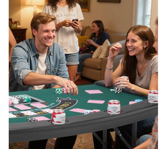 Pokerio stalas 7 žaidėjams7