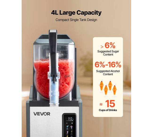 Šaldiklių aparatas namams, 4L be ledo3