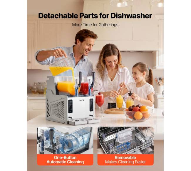 Šalčio mašina 3L100oz, 2 talpos namams4