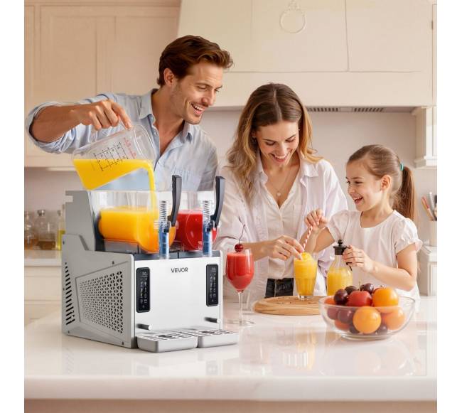 Šalčio mašina 3L100oz, 2 talpos namams7