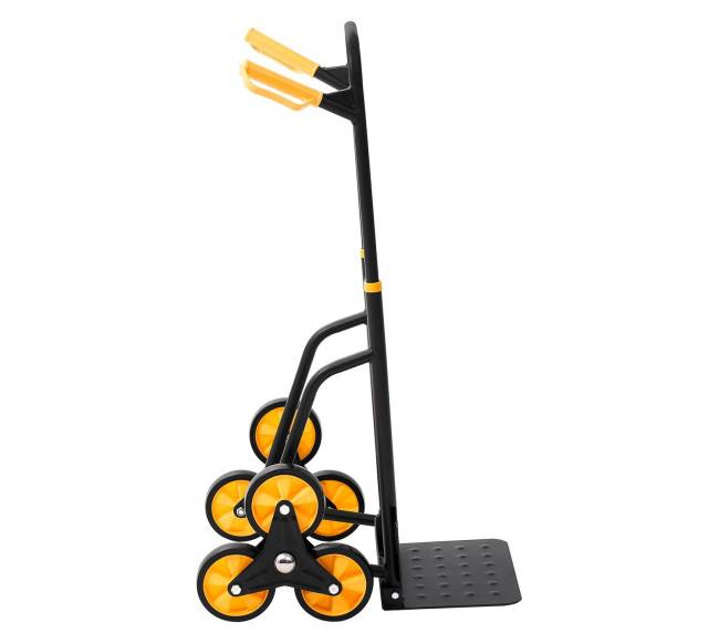 Laiptų kopimo karutis 200 kg su teleskopine rankena10