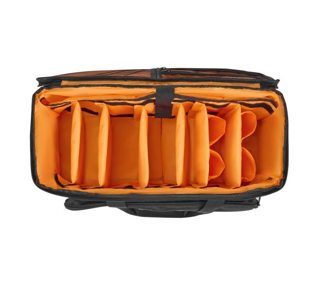 Riedanti DJ kabelių kuprinė su ratais8