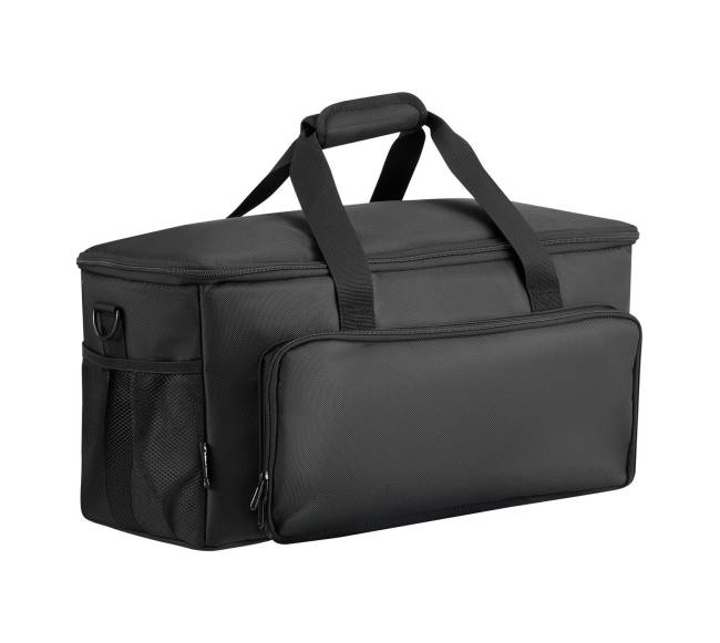 Riedanti DJ kabelių kuprinė su ratais10