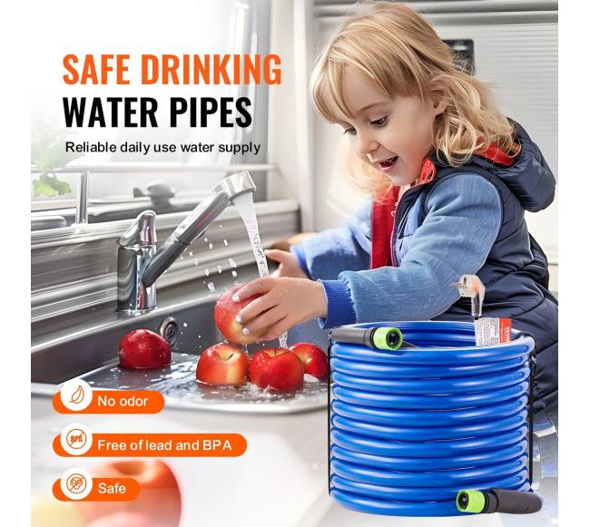 75 ft šildomas vandens laistymo žarna3