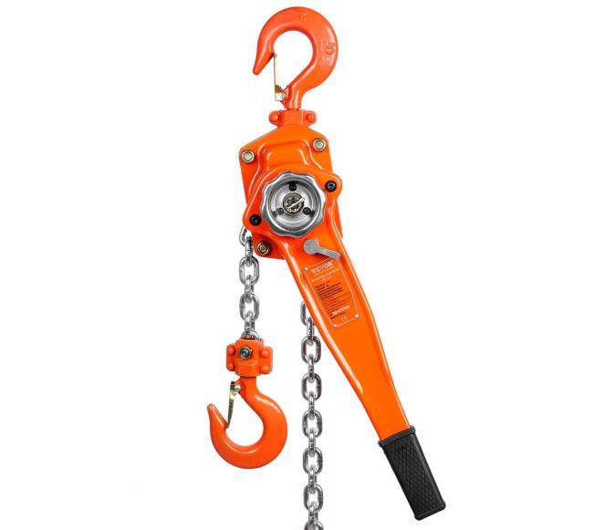 Rankinis svirtinis grandinės keltuvas 1,5 t 10 pėdų0