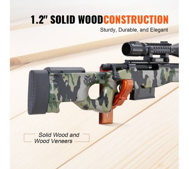 Ginklų laikiklis ant sienos 1 ginklui2