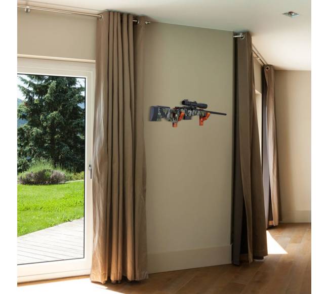 Ginklų laikiklis ant sienos 1 ginklui7