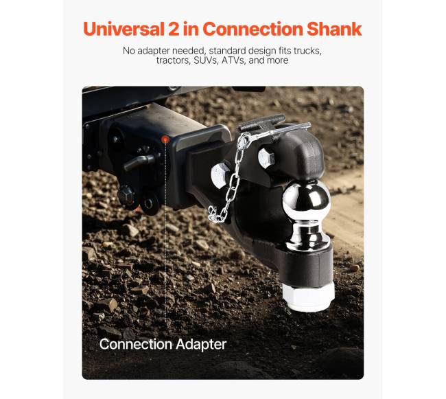 Pintle jungtis su 5-7,6 cm žiedo kabliu 7256 kg3