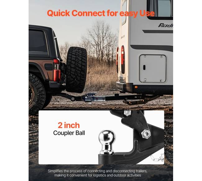 Pintle jungtis su 5-7,6 cm žiedo kabliu 7256 kg5