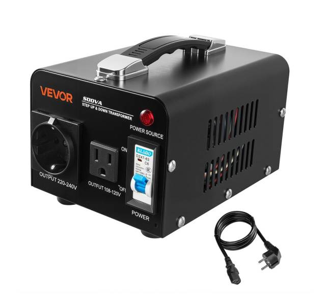 Įtampos keitiklis transformatorius 500VA8