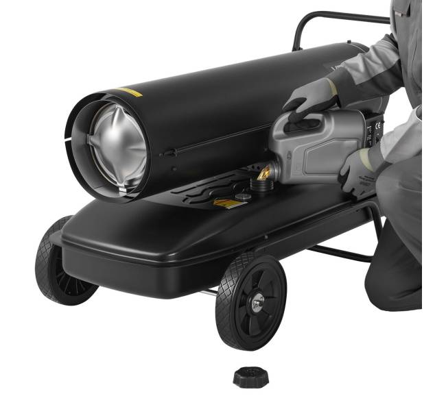 50 kW dyzelinis oro šildytuvas su ratukais9