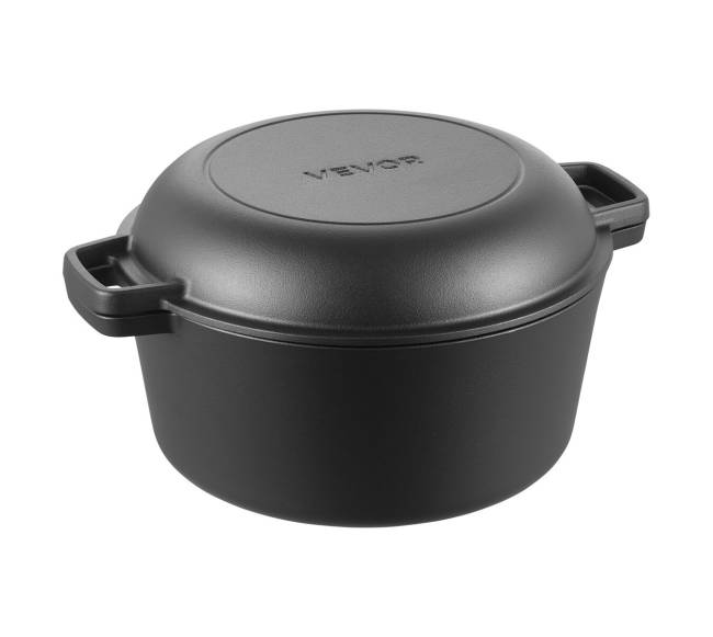 ketaus puodas su keptuvės dangčiu 4,7 l10