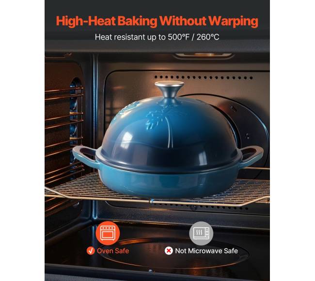 Emaliuotas ketaus troškinimo puodas 4.7L3