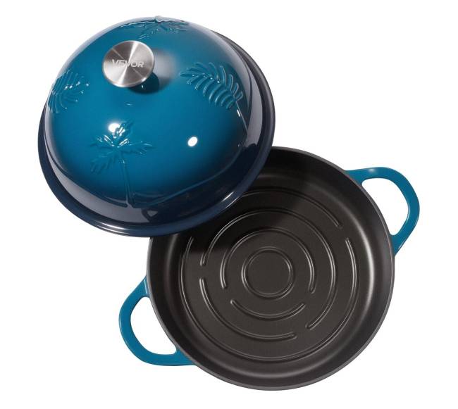 Emaliuotas ketaus troškinimo puodas 4.7L9